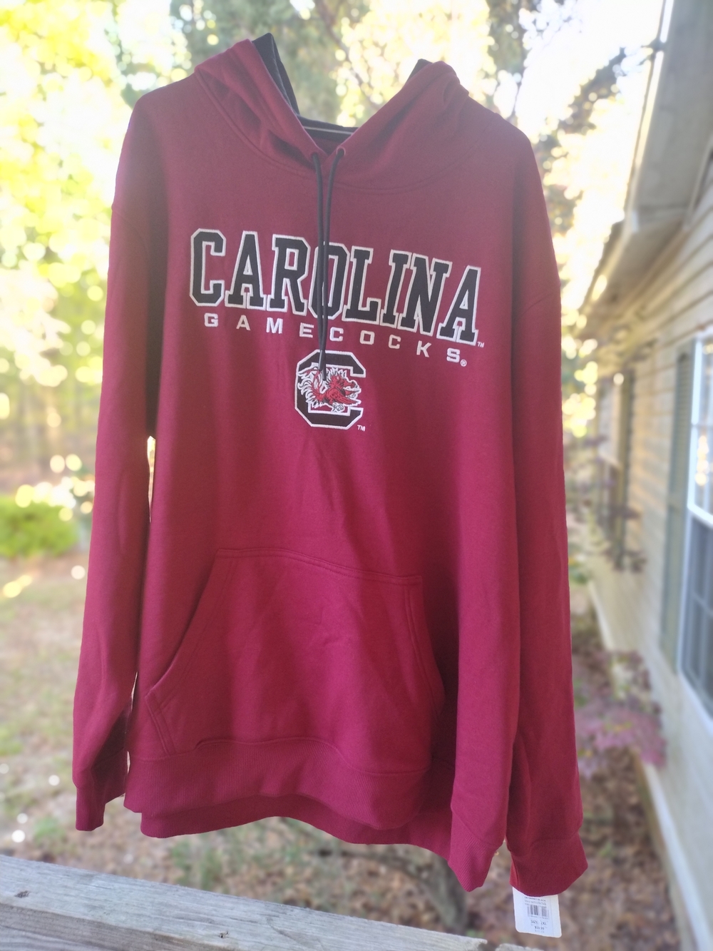 Logo Athletic Men's Carolina Gamecocks Maroon Hoodie